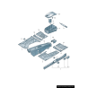 Couvercle de batterie Audi/Volkswagen - Pièces d'origine Vw/Audi 7L0864643B Couvercle de batterie Audi/Volkswagen - Pièces d'origine Vw/Audi 7L0864643B