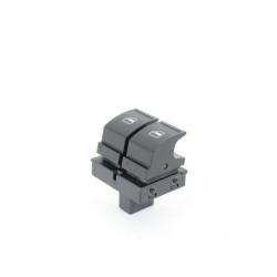 Interrupteur de vitre électrique côté conducteur pour Audi/Volkswagen à 2 portes, noir - Pièces d'origine Vw/Audi 1K3959857BREH.