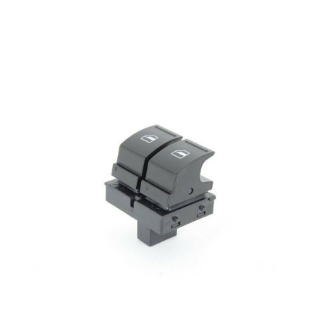Interrupteur de vitre électrique côté conducteur pour Audi/Volkswagen à 2 portes, noir - Pièces d'origine Vw/Audi 1K3959857BREH. Interrupteur de vitre électrique côté conducteur pour Audi/Volkswagen à 2 portes, noir - Pièces d'origine Vw/Audi 1K3959857BREH.