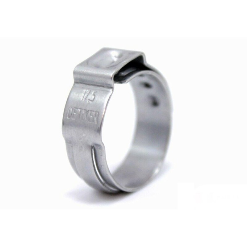 Pinces de tuyau de lave-phare Audi/Volkswagen 17,5x7x0,6 - Ensemble de 6 pièces - Pièces d'origine Vw/Audi 6xN10255501.