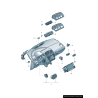 Interrupteur de clé d'airbag passager Audi/Volkswagen - Pièces d'origine Vw/Audi 1K0919237D9B9 Interrupteur de clé d'airbag passager Audi/Volkswagen - Pièces d'origine Vw/Audi 1K0919237D9B9