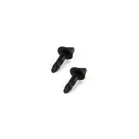 Ensemble de pinces de fixation de couvercle de remorquage de pare-chocs arrière Audi/Volkswagen - Pièces d'origine Vw/Audi 2x6 Ensemble de pinces de fixation de couvercle de remorquage de pare-chocs arrière Audi/Volkswagen - Pièces d'origine Vw/Audi 2x6