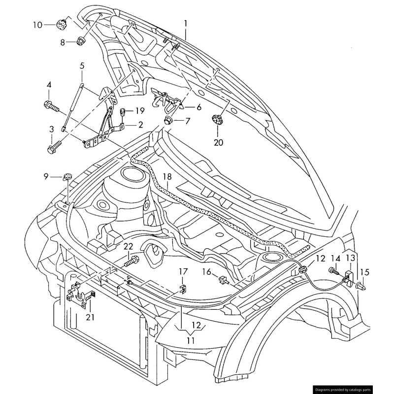 Emblème d'insigne de badge d'inscription de volant de direction SQ5 - Pièces d'origine Audi