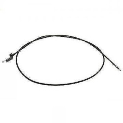 Câble de déverrouillage de capot noir RHD 2600mm - Pièces d'origine Audi 8Z2823531C