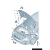 Câble de déverrouillage de capot noir Rhd 929mm - Pièces d'origine Audi 8P2823531G Câble de déverrouillage de capot noir Rhd 929mm - Pièces d'origine Audi 8P2823531G