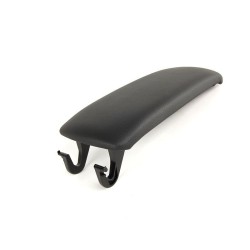 Couvercle d'accoudoir en cuir noir - Pièces d'origine Audi 8E0864245P38M