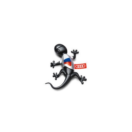 Désodorisant d'air Gecko avec drapeau de la Russie noir Woody - Pièces d'origine Audi 000087009J Désodorisant d'air Gecko avec drapeau de la Russie noir Woody - Pièces d'origine Audi 000087009J