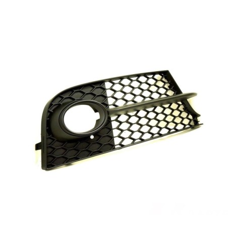 Entourage de grille de phare antibrouillard de pare-chocs sans garniture chromée côté droit - Pièces d'origine Audi 8J080768 Entourage de grille de phare antibrouillard de pare-chocs sans garniture chromée côté droit - Pièces d'origine Audi 8J080768