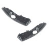 En français: Ensemble de grille de phare antibrouillard avant gauche et droite pour pare-chocs - Pièces d'origine Audi 8H08076 En français: Ensemble de grille de phare antibrouillard avant gauche et droite pour pare-chocs - Pièces d'origine Audi 8H08076
