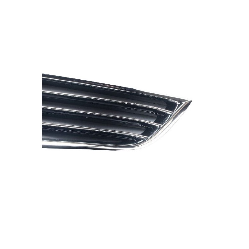 Grille de phare antibrouillard gauche de pare-chocs coté conducteur en noir brillant - Pièces d'origine Audi 4H0807679HT94