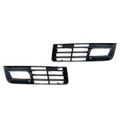 Ensemble de pare-chocs coté passager droit coté conducteur gauche, grille de phare antibrouillard - Pièces d'origine Audi 4E0807