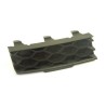 Insert de couverture de crochet de remorquage de pare-chocs avec grille en maille - Pièces d'origine Audi 8P080782401C Insert de couverture de crochet de remorquage de pare-chocs avec grille en maille - Pièces d'origine Audi 8P080782401C