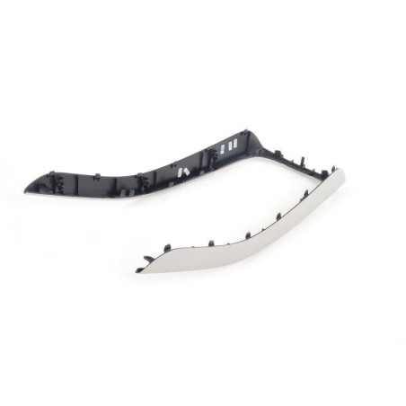 Cadre de garniture de couverture de console centrale en aluminium Trigon - Pièces d'origine Audi 8K0863305SAR8 Cadre de garniture de couverture de console centrale en aluminium Trigon - Pièces d'origine Audi 8K0863305SAR8