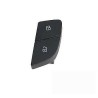 Interrupteur de système de verrouillage central noir - Pièces d'origine Audi 8X19621075PR Interrupteur de système de verrouillage central noir - Pièces d'origine Audi 8X19621075PR