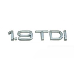 Emblème de coffre Chrome 1.9TDI - Pièces d'origine Audi 8H0853743D2ZZ