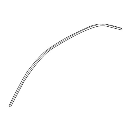 Moulure de toit chromée droite coté passager - Pièces d'origine Audi 8T0853704F2ZZ Moulure de toit chromée droite coté passager - Pièces d'origine Audi 8T0853704F2ZZ