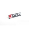 Emblème de calandre avant RS6 en chrome - Pièces d'origine Audi 4G0853736D2ZZ Emblème de calandre avant RS6 en chrome - Pièces d'origine Audi 4G0853736D2ZZ