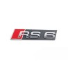 Emblème de calandre avant RS6 en chrome - Pièces d'origine Audi 4G0853736D2ZZ Emblème de calandre avant RS6 en chrome - Pièces d'origine Audi 4G0853736D2ZZ