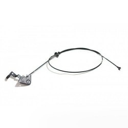 Câble de libération de capot noir de cylindre LHD - Pièces d'origine Audi 4B1823531