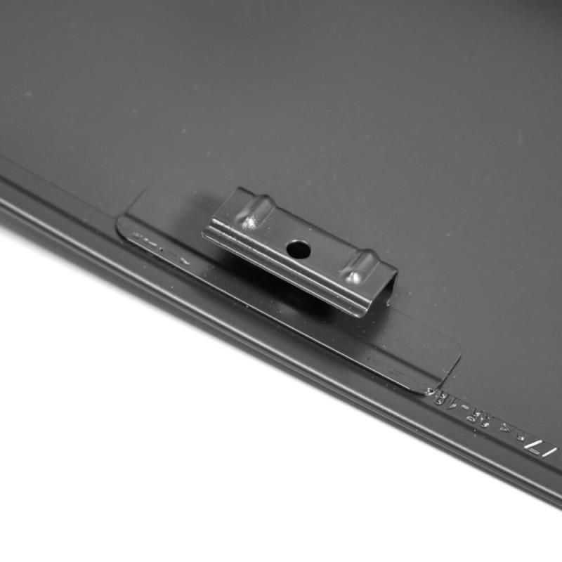 Garniture de couverture de pilier B noir de porte gauche - Pièces d'origine Audi 8P3853289B1P9