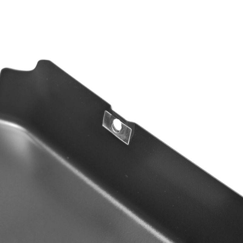 Garniture de couverture de pilier B noir de porte gauche - Pièces d'origine Audi 8P3853289B1P9