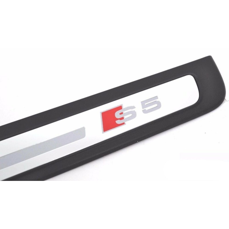 Bande de seuil d'entrée de porte gauche coté conducteur - Pièces d'origine Audi 8T0853373L01C