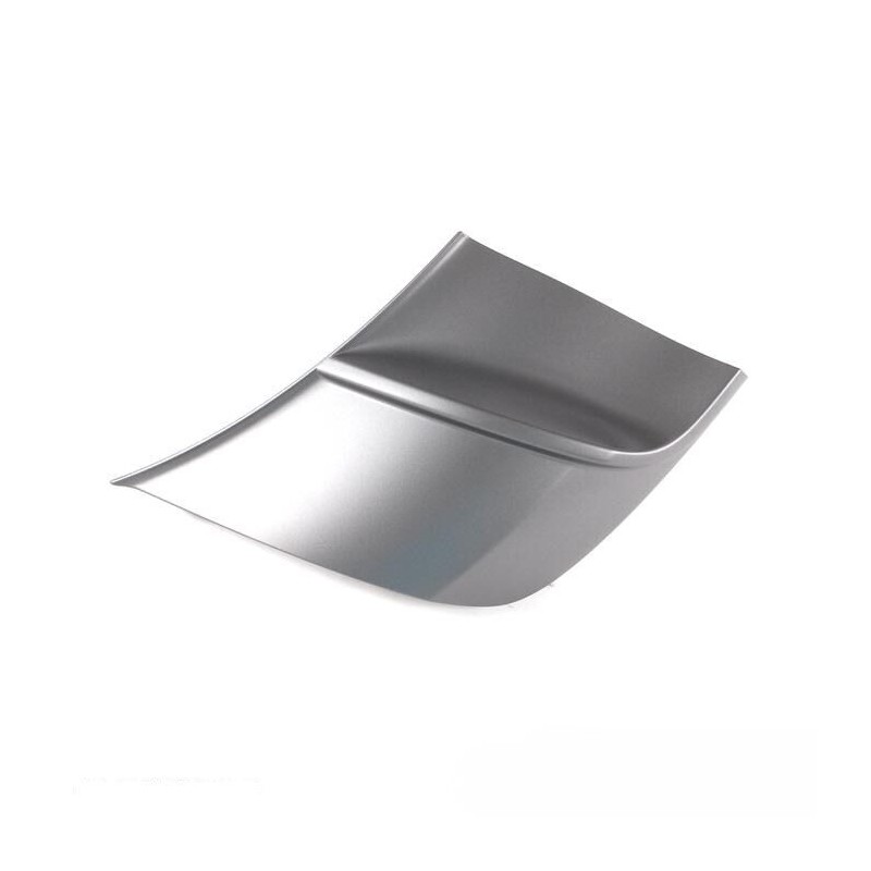 Capot de couverture de crochet de remorquage de pare-chocs arrière de porte gris - Pièces d'origine Audi 8P3807441B1RR