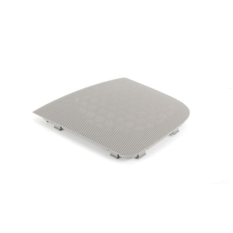 Porte arrière droite avec couvercle de haut-parleur gris - Pièces d'origine Audi 8P4035436E59