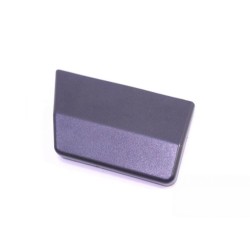 Couvercle en plastique noir pour le montant B de la porte droite côté passager - Pièces d'origine Audi 8P4853590.