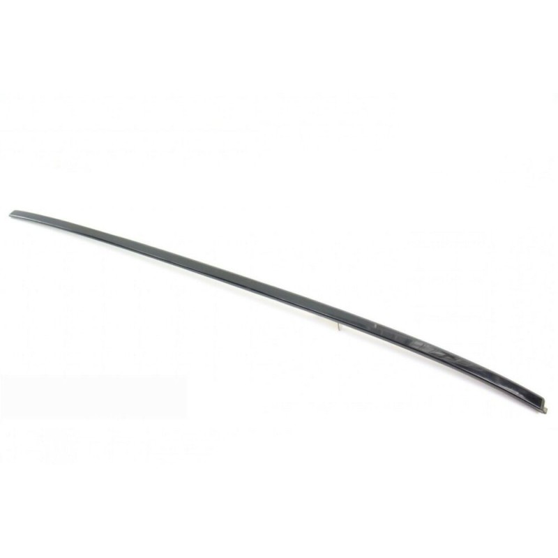 Canal d'insertion de toit de porte, moulure noire droite coté passager - Pièces d'origine Audi 8P4853702Y9B.