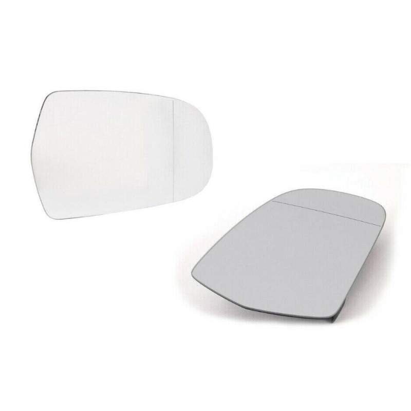 Paire de verres de rétroviseurs latéraux de porte gauche et droite - Pièces d'origine Audi 8K0857536F/8K0857535E