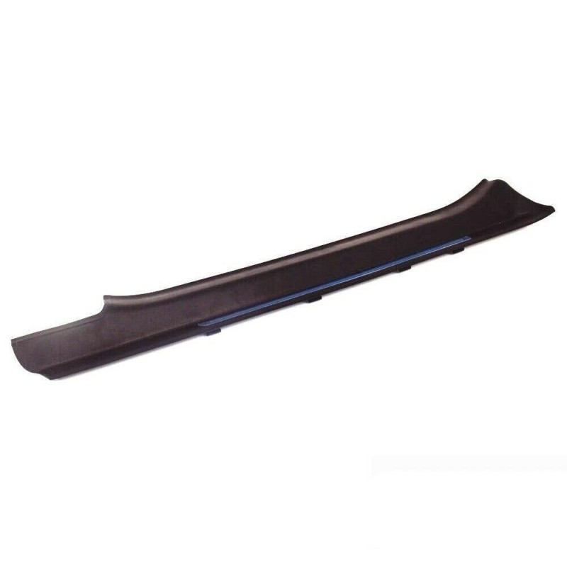 Garniture de couverture intérieure de seuil de porte en noir satiné côté gauche coté passager - Pièces d'origine Audi 8J0853491A