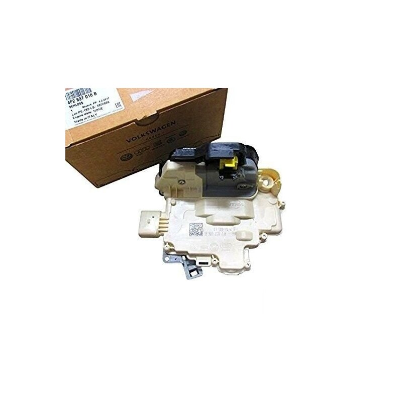 Serrure de porte conducteur avec interrupteur - Pièces d'origine Audi 4F2837016B