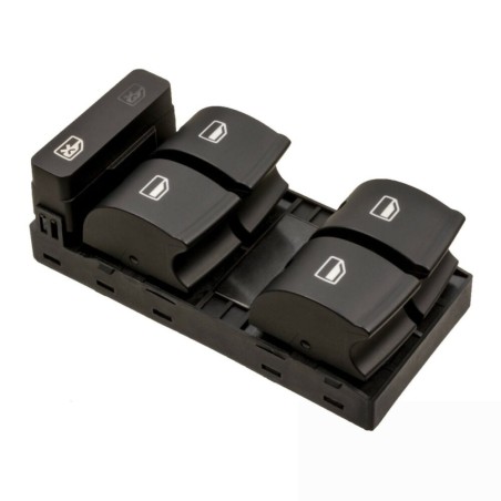 Interrupteur de vitre électrique côté conducteur - Pièces d'origine Audi 8E0959851D5PR Interrupteur de vitre électrique côté conducteur - Pièces d'origine Audi 8E0959851D5PR