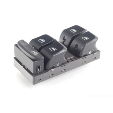 Interrupteur côté conducteur pour régulateur de vitre - Pièces d'origine Audi 8K0959851DV10 Interrupteur côté conducteur pour régulateur de vitre - Pièces d'origine Audi 8K0959851DV10