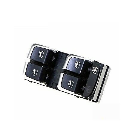 Interrupteur côté conducteur pour régulateur de vitre noir argent - Pièces d'origine Audi 8V0959851A Interrupteur côté conducteur pour régulateur de vitre noir argent - Pièces d'origine Audi 8V0959851A