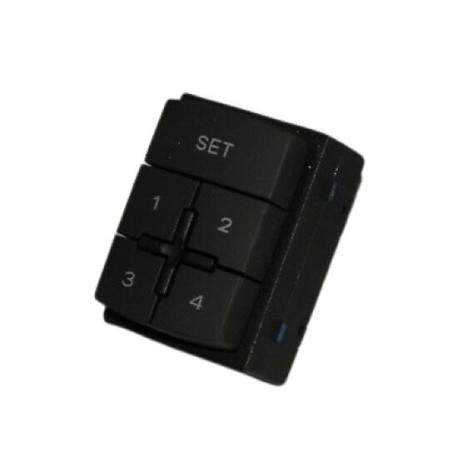 Interrupteur de réglage de siège électrique à mémoire - Pièces d'origine Audi 4E09597695PR Interrupteur de réglage de siège électrique à mémoire - Pièces d'origine Audi 4E09597695PR