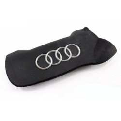 Couvercle arrière de garniture noire du moteur - Pièces d'origine Audi 06C103925C