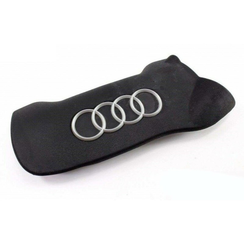 Couvercle arrière de garniture noire du moteur - Pièces d'origine Audi 06C103925C