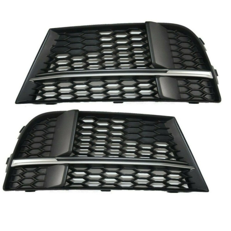 Couverture de phare antibrouillard avec grille d'air de refroidissement gauche droite - Pièces d'origine Audi 8V3807681AEBMO/8V