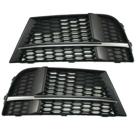 Couverture de phare antibrouillard avec grille d'air de refroidissement gauche droite - Pièces d'origine Audi 8V3807681AEBMO/8V Couverture de phare antibrouillard avec grille d'air de refroidissement gauche droite - Pièces d'origine Audi 8V3807681AEBMO/8V