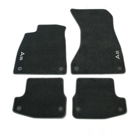 Tapis de sol en textile noir premium avant et arrière Lhd - Pièces d'origine Audi 8W7061270MNO Tapis de sol en textile noir premium avant et arrière Lhd - Pièces d'origine Audi 8W7061270MNO