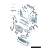 Couverture d'insertion avant noire brillante droite coté passager - Pièces d'origine Audi 4G0807796T94 Couverture d'insertion avant noire brillante droite coté passager - Pièces d'origine Audi 4G0807796T94