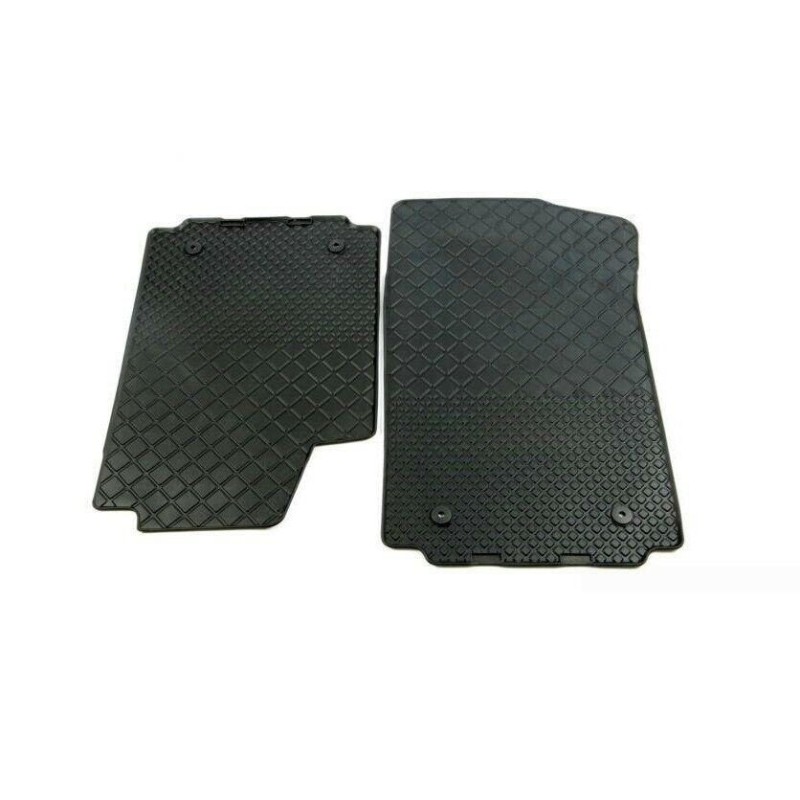 Tapis de sol en caoutchouc noir avant LHD - Pièces d'origine Audi 8Z1061501041