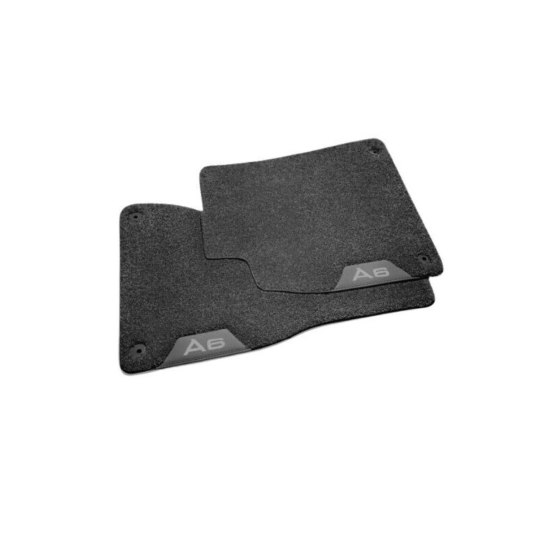 Tapis de sol avant en textile noir Lhd - Pièces d'origine Audi 8KD0612756PS