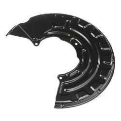 Protection de disque de frein avant, protection de plaque arrière gauche coté conducteur - Pièces d'origine Audi 8J0615311.