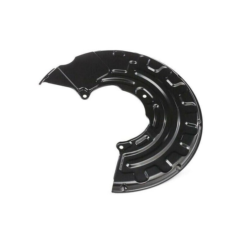 Protection de disque de frein avant, protection de plaque arrière gauche coté conducteur - Pièces d'origine Audi 8J0615311.