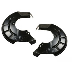 Plaque de protection de disque de frein avant gauche droite en paire - Pièces d'origine Audi 6R0615311A/6R0615312A