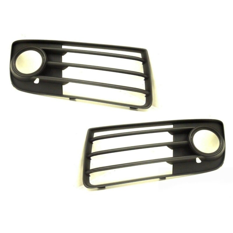 Pare-chocs avant avec grille de phare antibrouillard noire gauche droite - Ensemble de pièces d'origine Audi 8J0807681J3FZ/8J08