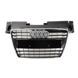 Calandre centrale brillante en noir brillant pour pare-chocs avant - Pièces d'origine Audi 8J0853651HT94